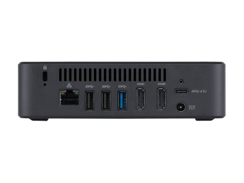 Celeron搭載モデルの背面インターフェイス