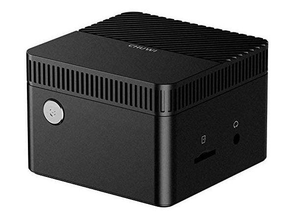 <a href="https://www.chuwi.com/jp/product/items/Chuwi-LarkBox.html" class="n" target="_blank">製品ページのURL</a><br>価格: 2万2,000円●CPU: Celeron J4125(4コア4スレッド)●メモリ: 6GB●ストレージ: 128GB eMMC●拡張: M.2 2242(SATA)●OS: Windows 10 Home●インターフェイス: USB Type-C(給電専用)×1、USB 3.0×2、Wi-Fi 5、Bluetooth 5.1、HDMI×1、microSD、音声入出力など●サイズ: 61×61×43mm●重量: 127g