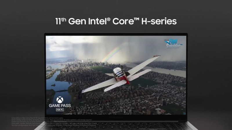 CPUに第11世代Core Hプロセッサを採用