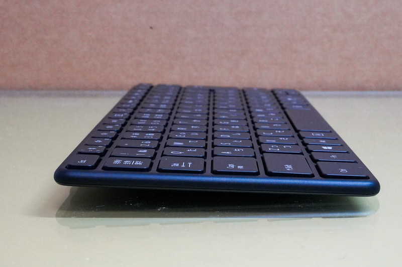 前後の傾斜はそんなに大きくない。傾斜が大きいほうがいい人には物足りないかもしれない