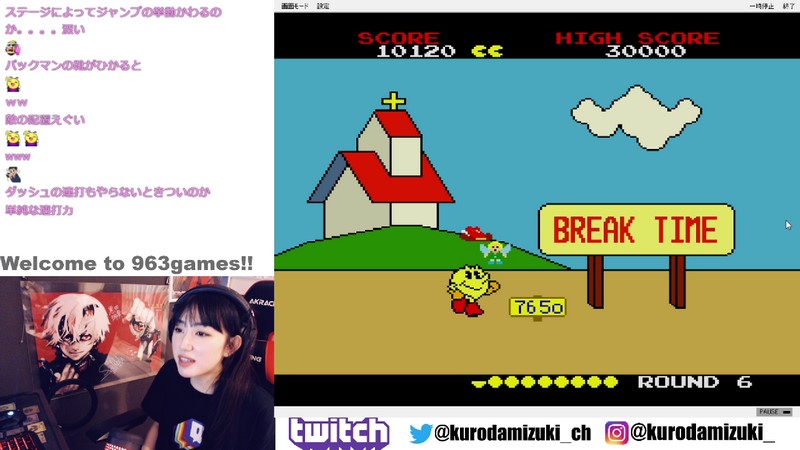 期せずして7650(ナムコ)点を出していた