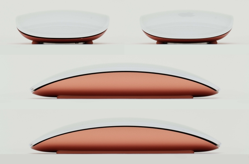 Magic Mouse背面、前面、右側面、左側面