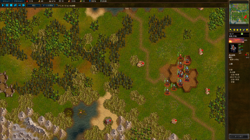 初回からいきなり仲間が10人もいるので、そのまま雇用せずにゲームを進行できてしまう場合もある