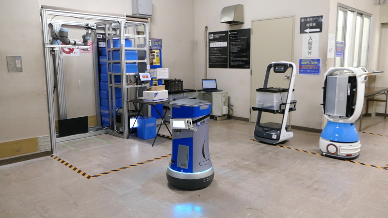 今回の実証実験で使われるロボット