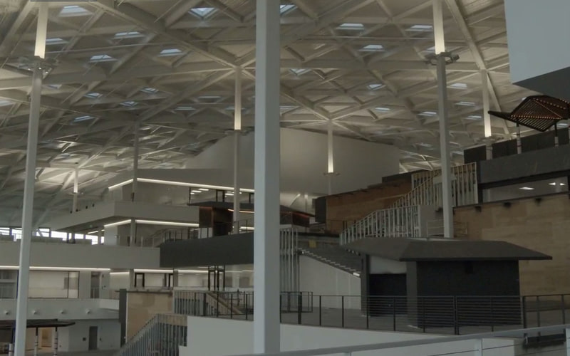 新社屋「Voyager」(ボイジャー)の内部