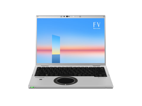大型ホイールパッド搭載のレッツノート「FV1」。14型で0.999kgから