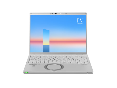 大型ホイールパッド搭載のレッツノート「FV1」。14型で0.999kgから