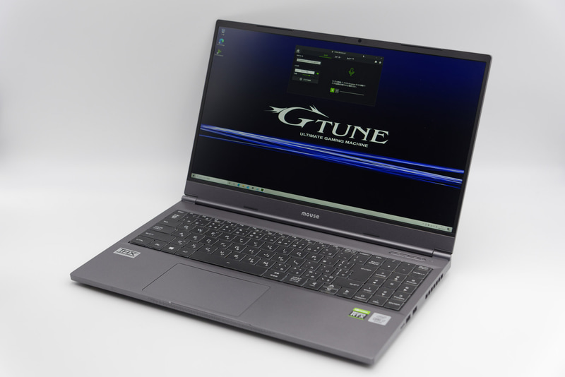 マウスコンピューターのゲーミングノートPC「<a href="https://www.mouse-jp.co.jp/store/g/gg-tune-e5-165/" class="n" target="_blank">G-Tune E5-165</a>」
