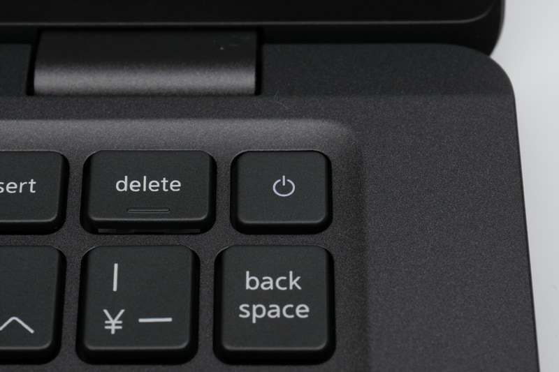 オプションで指紋認証センサー一体型電源ボタンの搭載が可能