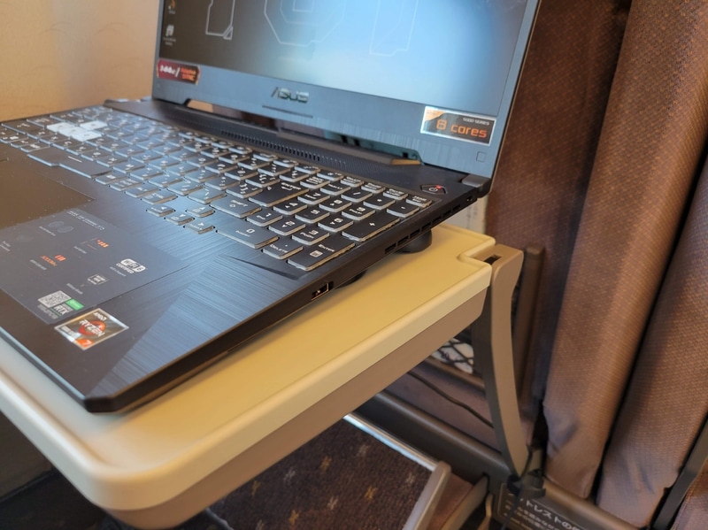 グリーン車ならサイズもピッタリ