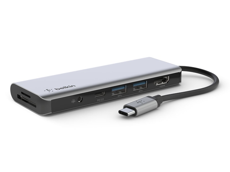 CONNECT USB-C 7-in-1 マルチポートハブアダプター