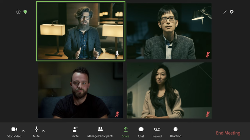 Vid2Vid Cameo紹介ビデオより