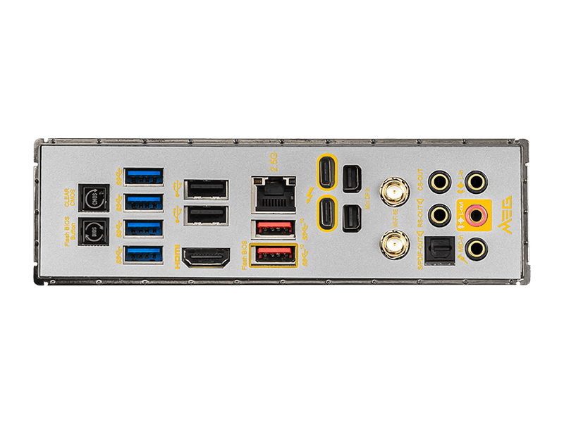 背面インターフェイス部