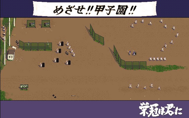 高校野球部の監督として甲子園出場を目指すゲーム