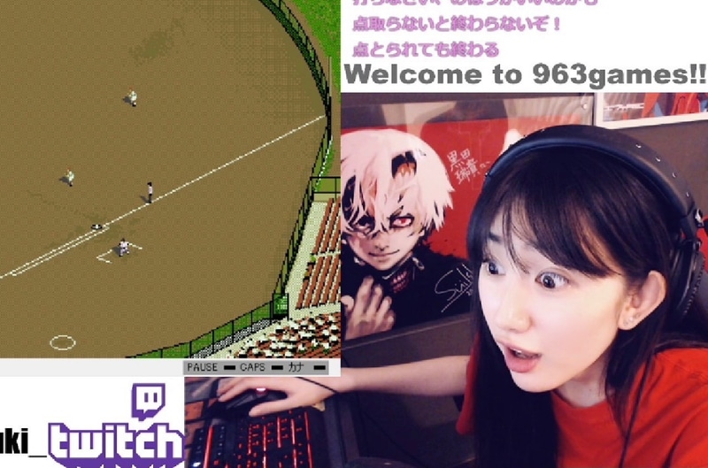 ホームランが出た瞬間の筆者