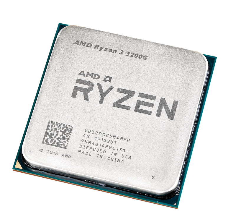 Advanced Micro Devices<br><strong class="em ">Ryzen 3 3200G</strong><br>実売価格：20,000円前後<br>Vega 8 Graphicsを内蔵と2万円のCPUとしては高いグラフィックス性能を持つ。これでゲームができれば御の字だが