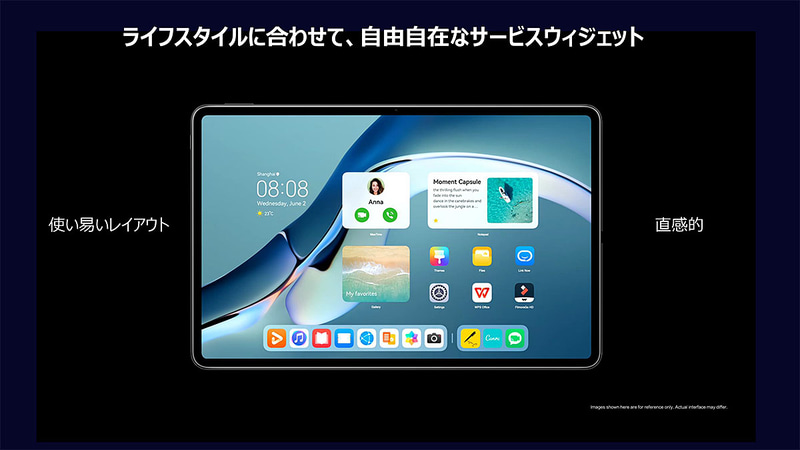 HermonyOS 2を搭載