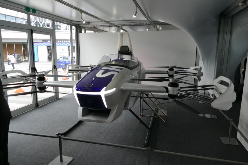 SkyDrive「SD-03」フルスケール展示機