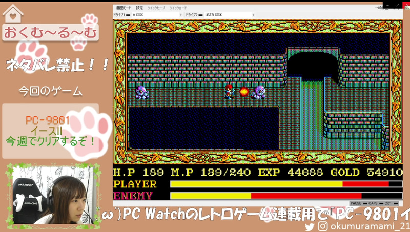 水が抜けた下水路