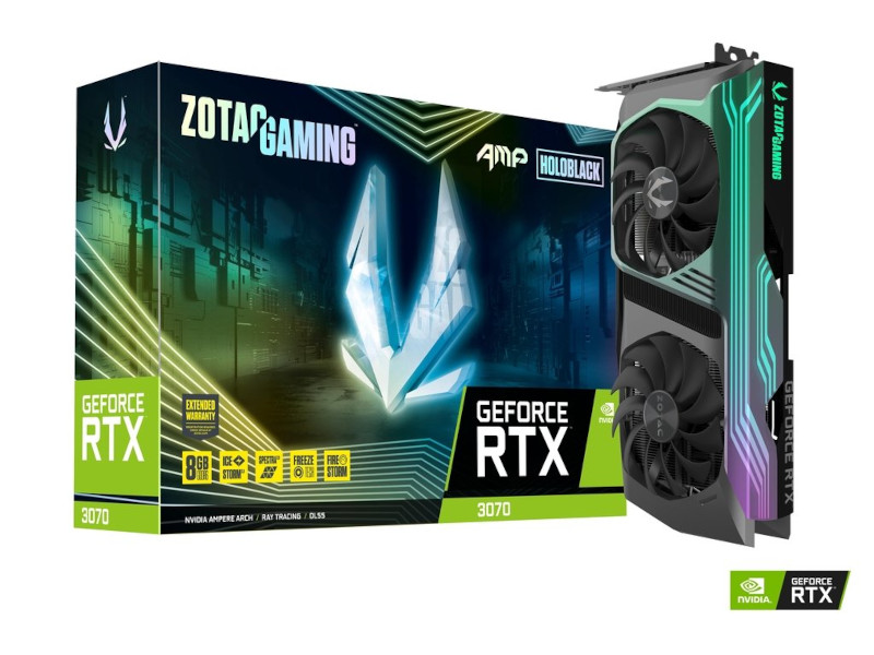 ZOTAC GAMING GeForce RTX 3070 AMP Holo LHR