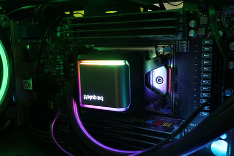 レビュー】ドイツ発のRGBイルミネーション付き水冷「SILENT LOOP
