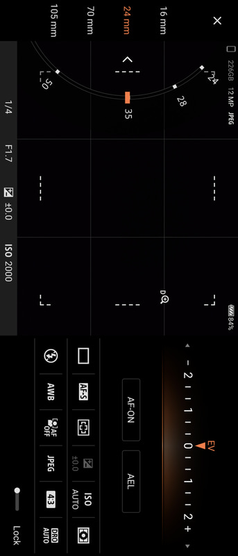 Photo Pro / Pモード(焦点距離を35mm/標準+デジタルズームへ)