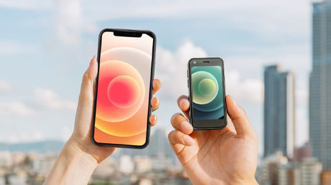 手のひらサイズの3型スマホ「Mint」がIndiegogoに登場。約1万1千