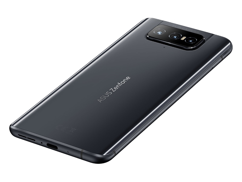 背面および底面(ギャラクティックブラック、背面カメラ時)