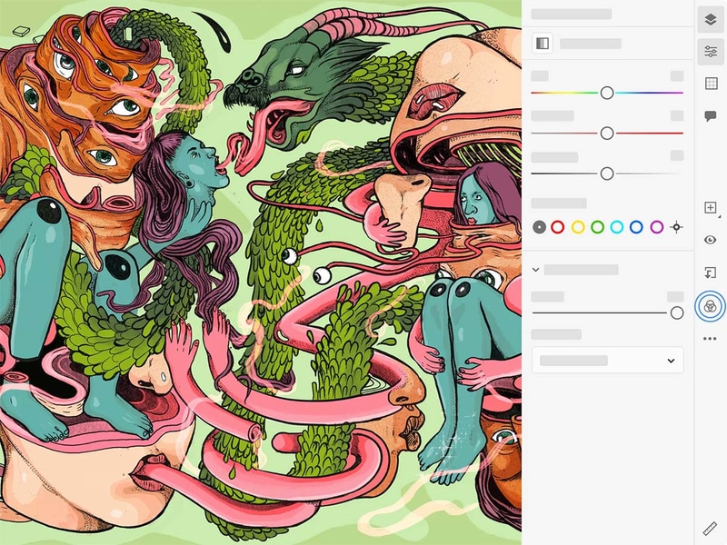 カラー調整レイヤー