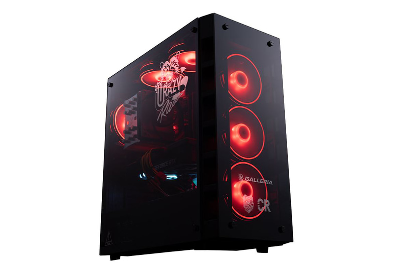 GALLERIA Crazy Raccoonコラボモデル