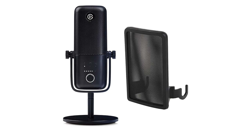 Elgato Wave 3とポップフィルタ