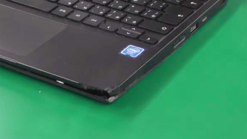 GIGAスクール製品では、通常製品と比べて落下や取り扱いの不注意による破損が多い傾向があるという