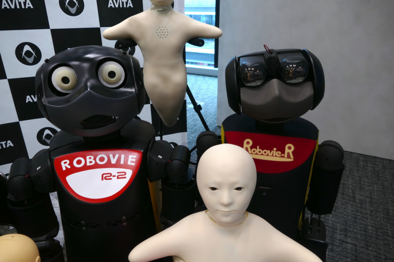研究用プラットフォーム「Robovie」シリーズ