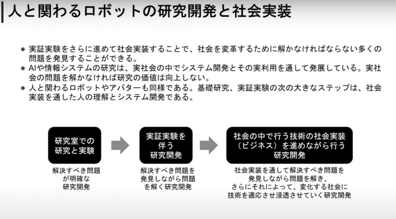 社会実装しないと真の課題は見付からない