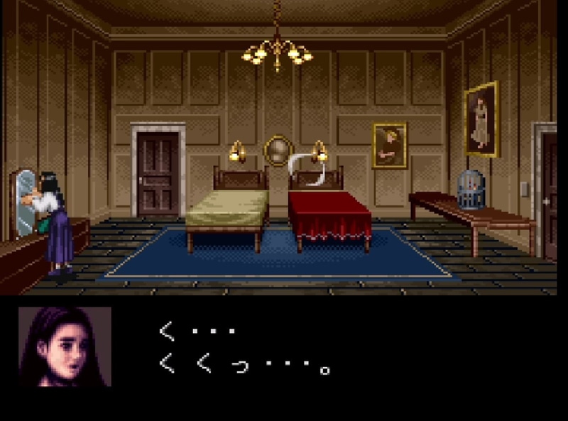 鏡から出てくる手