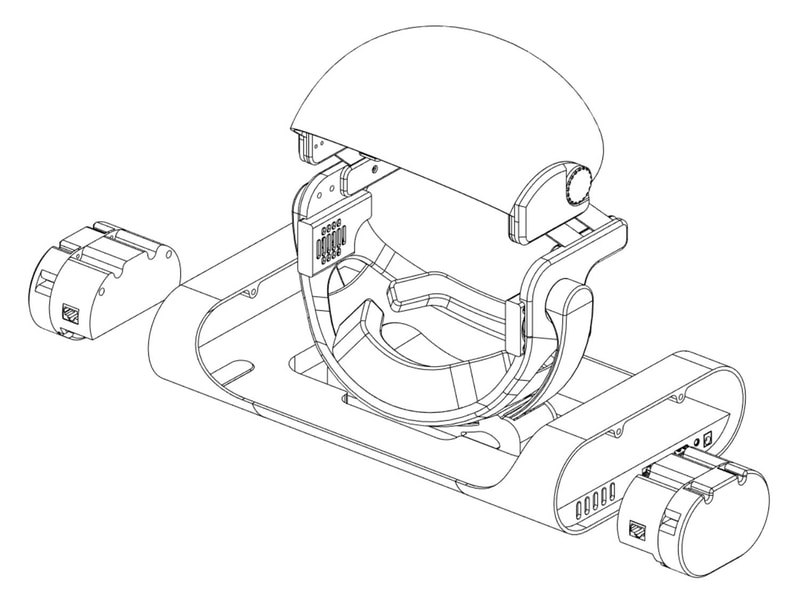 非球面を含む合計10枚のレンズからなる光学系