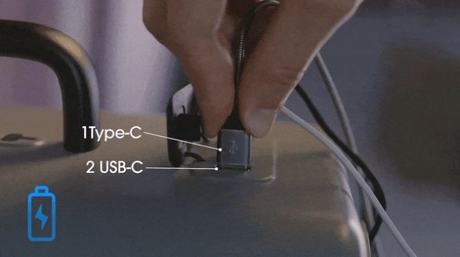 ポータブル電源としても動作