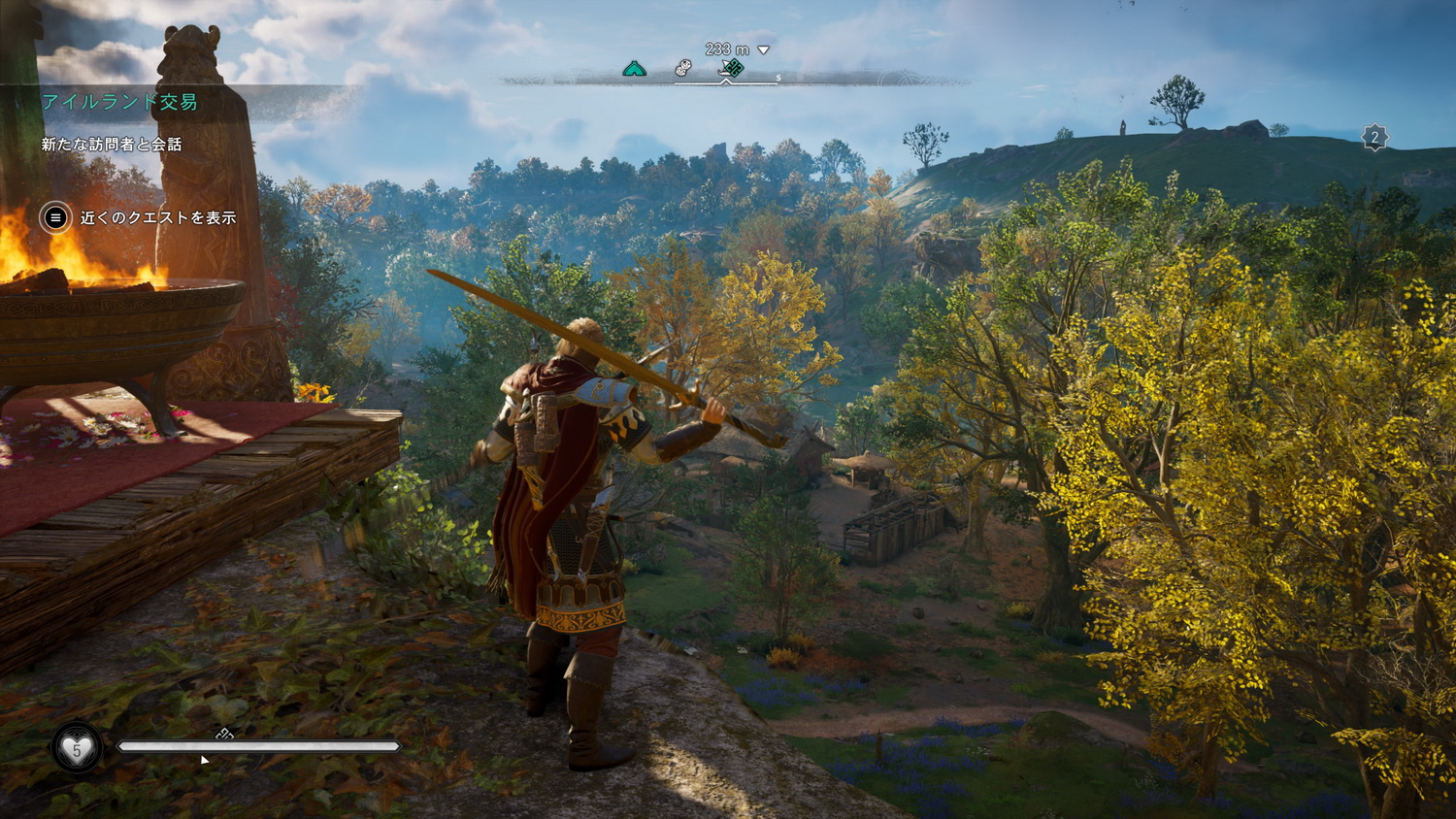 世界観にこだわったアクションやRPGが好きなら解像度や発色が気になるだろう(画面は「アサシン クリード ヴァルハラ」)