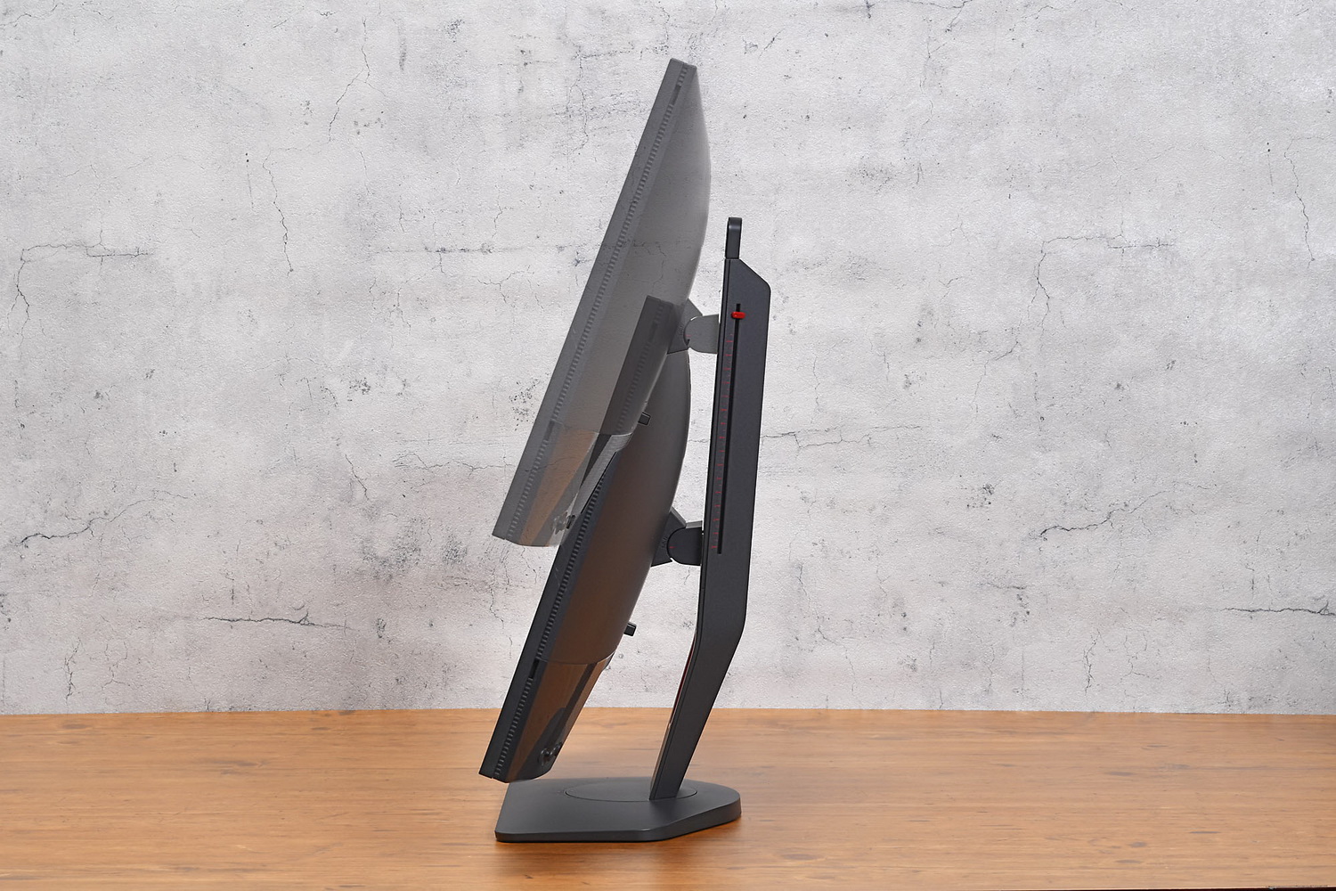 高さは155mmも調整幅がある