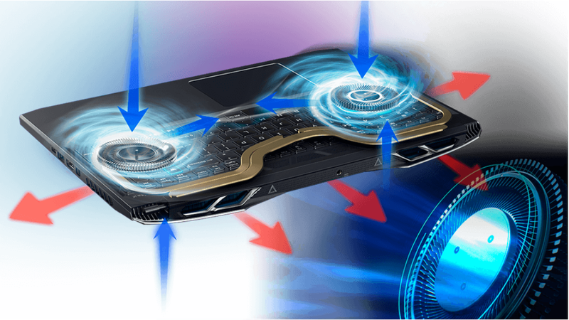 第5世代AeroBlade 3Dファン採用