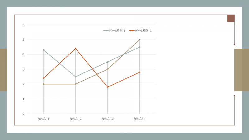 スライド内のアニメーションはオンラインでも効果的。この例では最初に何もメッセージがない状態から、下のようにメッセージを表示させることで、自然と目線を誘導し、理解のしやすさに繋げられる