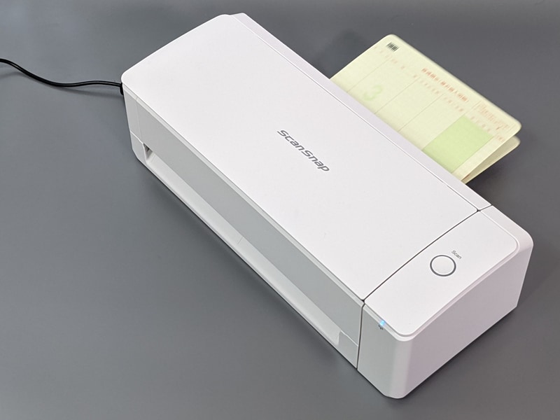 いったん背面まで通過するが、排出はされない