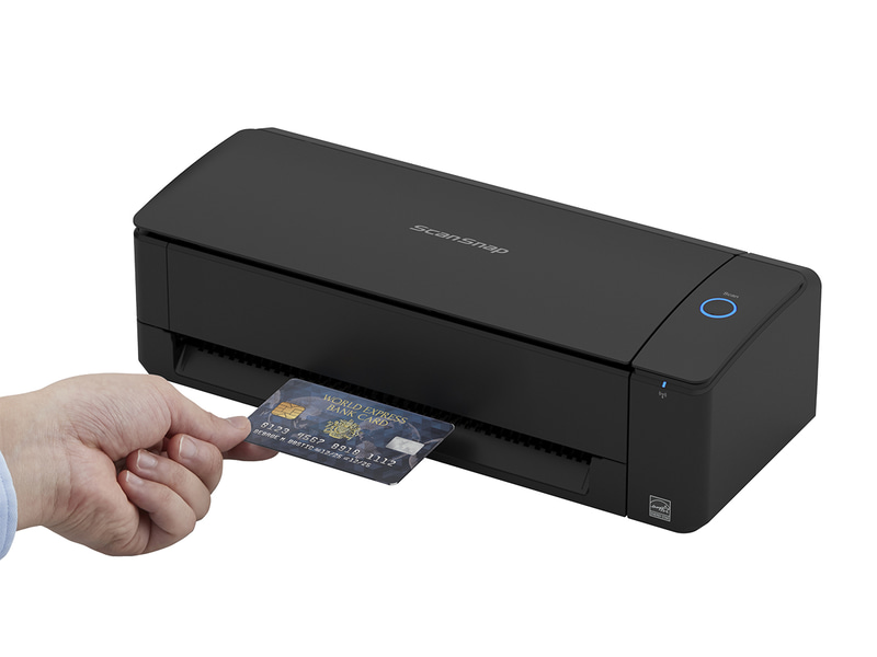 リターンスキャン。プラスチックカードなど厚さ2mmまでの原稿に対応する