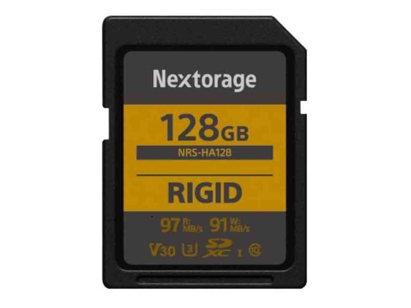 Nextorage製SDカード「NRS-Hシリーズ RIGID」128GB