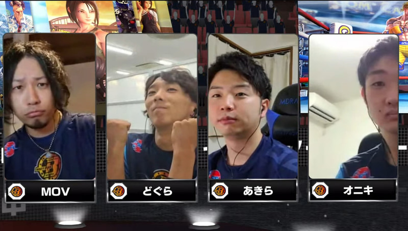名古屋OJA BODY STARの出場メンバーはMOV、どぐら、あきら、オニキ
