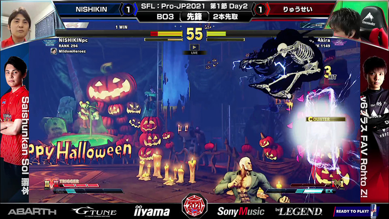 NISHIKINブランカも凶悪だったが、りゅうせいユリアンの「エイジスリフレクター」が巧みに光る1戦でアウェイながらも先鋒戦を勝利