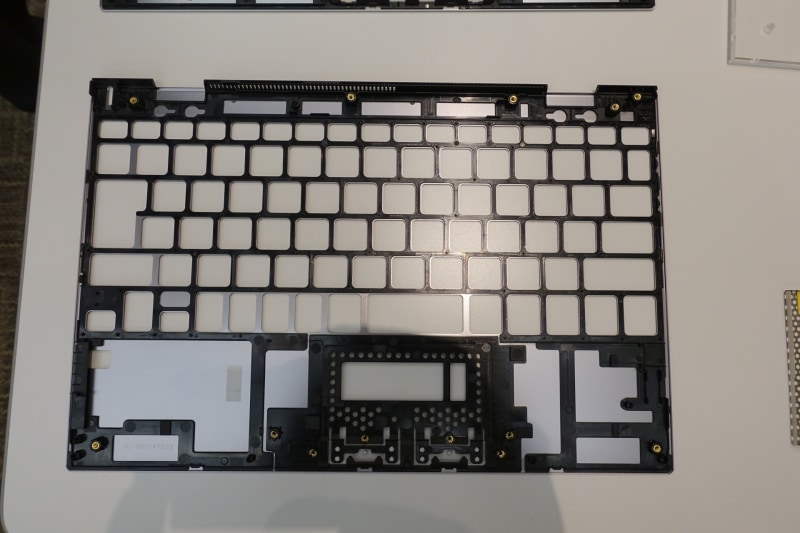 旧SX14のキーボードのフレーム