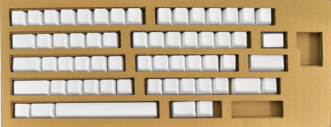 富士通 - HHKB 日本語配列 雪 無刻印ートップ 【HHKB 25周年限定モデル】 PFU、HHKB生誕25周年記念の「雪」。別売りの無刻印キートップで