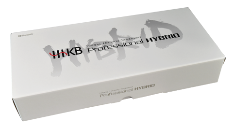 PFU、HHKB生誕25周年記念の「雪」。別売りの無刻印キートップで