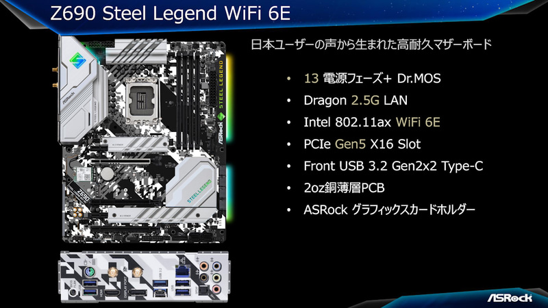 Z690 Steel Legend WiFi 6E